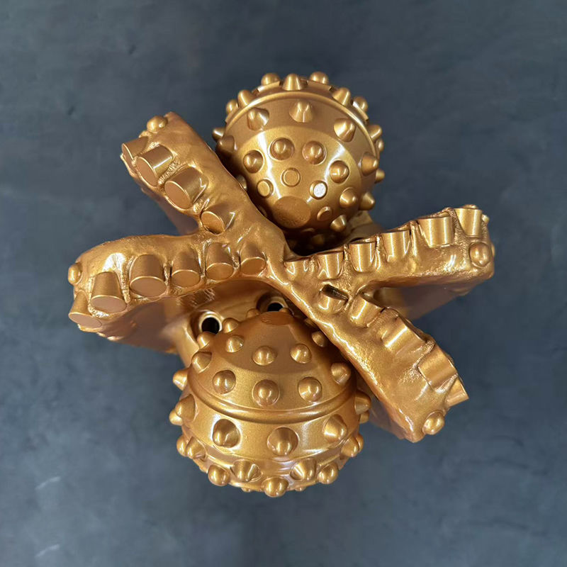 Hybrid Drill Bit PDC and Tricone Breaker for Oil Drilling Carbon Steel Roller Cone Bit