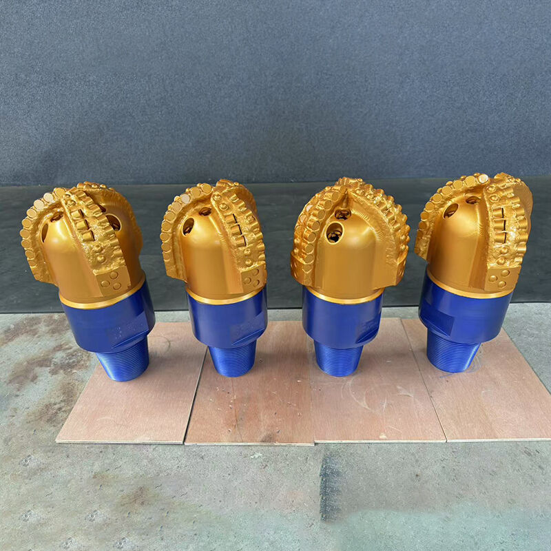 Water Well Drilling Stone Rock Cutting Tools 3 Blades 8 1/2inch(215.9mm) Drill Bits matrix Body Diamond Pdc Bit