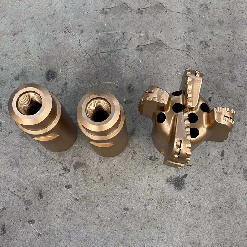 High Performance 5 Blades Steel Body PDC Drill Bit for Soft To Hard Formation Oil Well Drilling