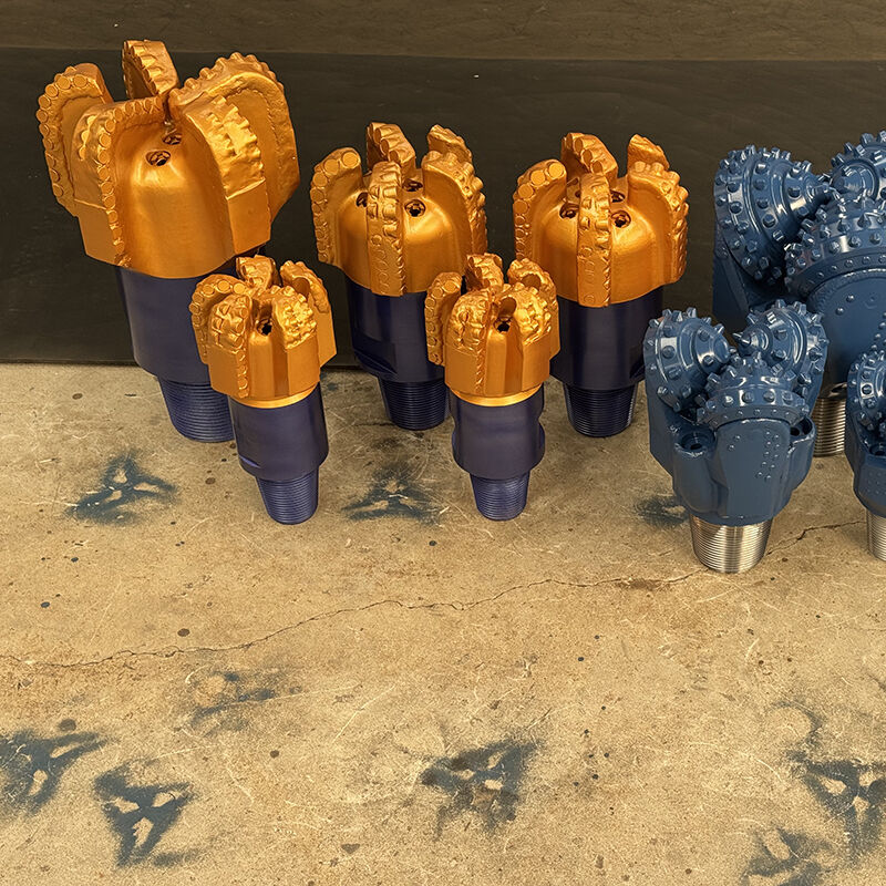 PDC Bits 5 Blades Steel Tooth Tricone Bits Oil Drilling Tools PDC Bit for Oil Drilling
